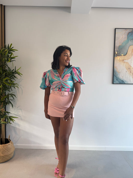 Falda Pantalón Rosa