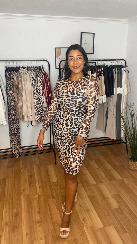 Robe à imprimé animal