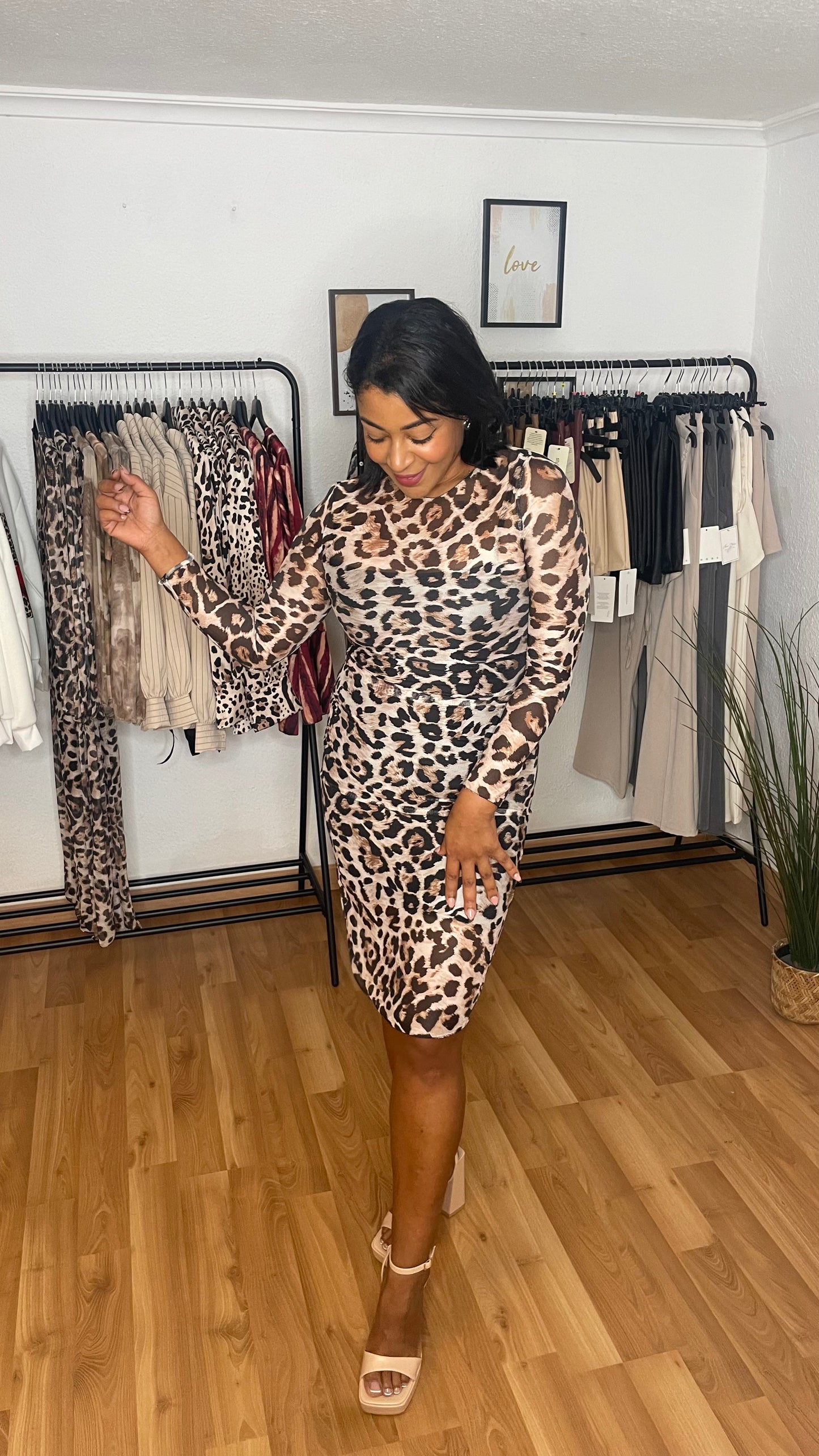 Robe à imprimé animal