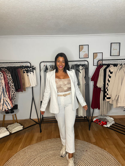 Blazer à perles
